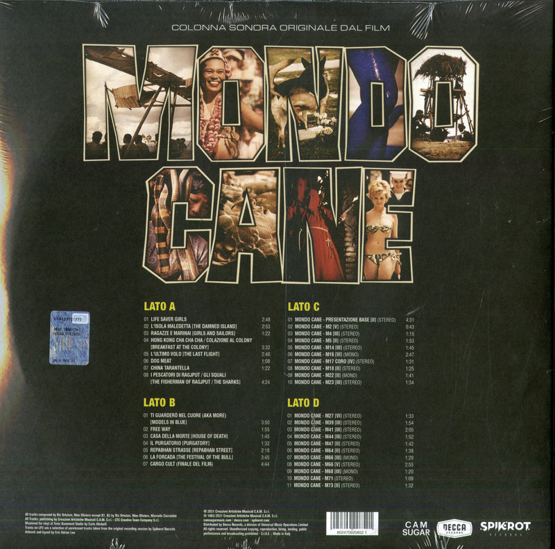 O. S. T. -Mondo Cane( Ortolani Riz, Oliviero Nino) - Mondo Cane Lp 8024709208521