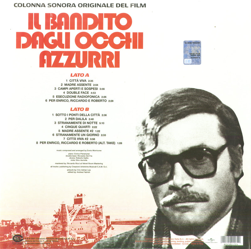 O. S. T. -Il Bandito Dagli Occhi Azzurri( Morricone Ennio) - Il Bandito Dagli Occhi Azzurri Lp 8024709211729