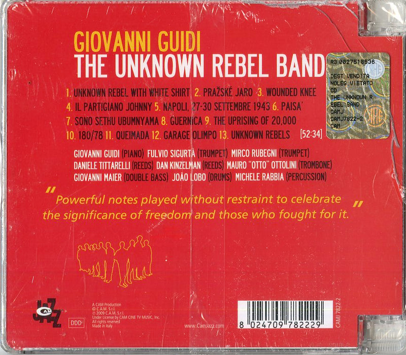 Guidi Giovanni - The Unknown Rebel Band Cd 8024709782229