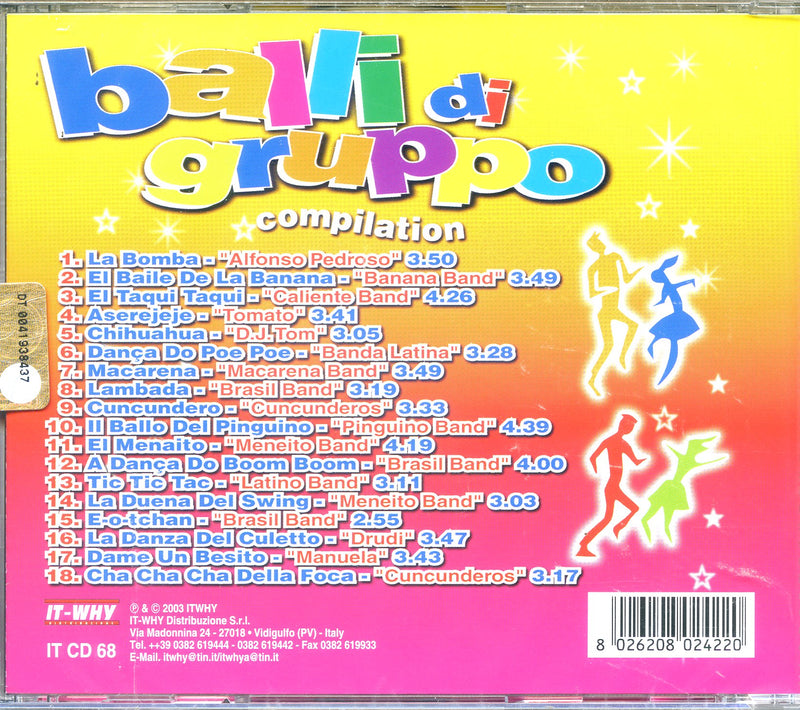 Compilation - Balli Di Gruppo Compilation Cd 8026208024220