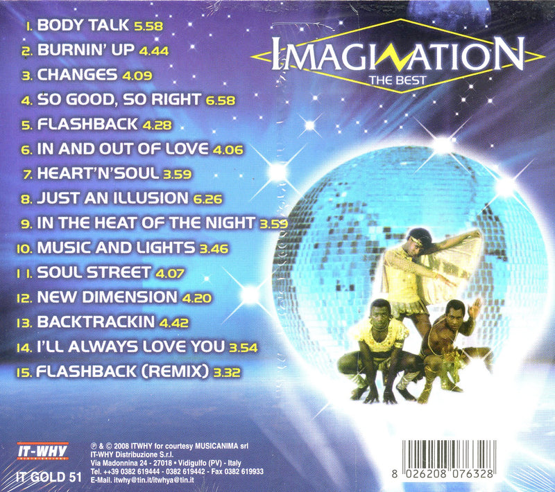 Imagination - The Best Of CD 8026208076328