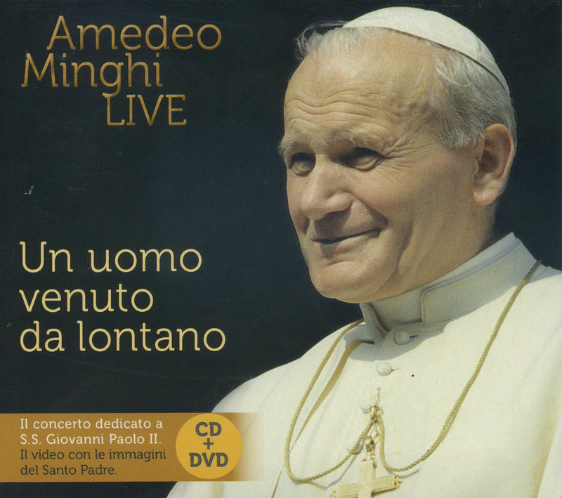 Minghi Amedeo - Un Uomo Venuto Da Lontano (Cd+Dvd) Cd 8026208105028