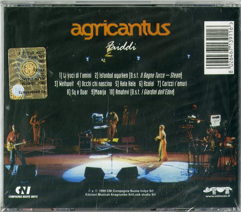 Agricantus - Faiddi Cd 8026467139116