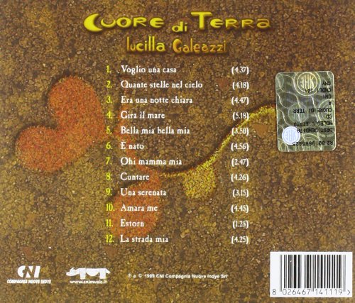 Galeazzi Lucilla - Cuore Di Terra Cd 8026467141119