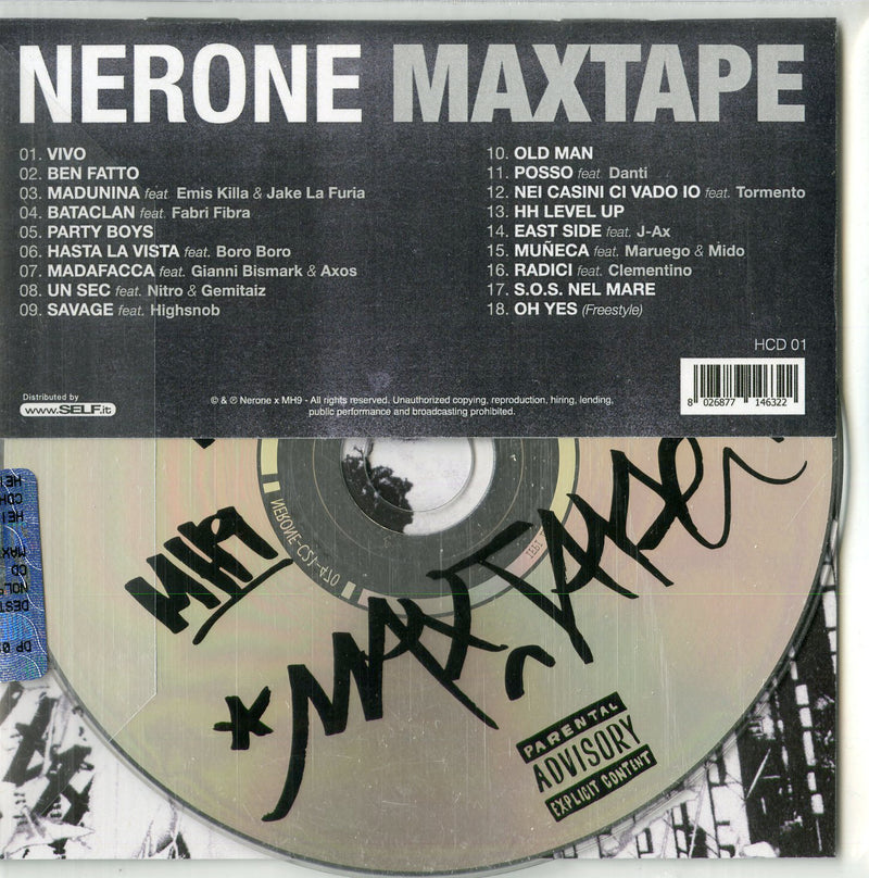 Nerone - Maxtape Cd 8026877146322
