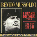 Mussolini Benito - I Grandi Discorsi Vol.1 Cd 8028068102162