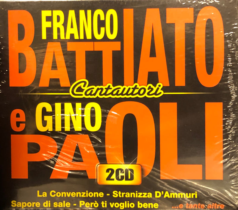 Battiato E Gino Paoli - Cantautori Cd 8028980588426