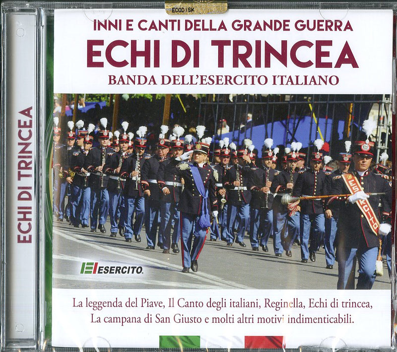 Compilation - Echi Di Trincea (Inni E Canti Della Grande Guerra Banda Dell'Esercito Italiano) Cd 8028980616020