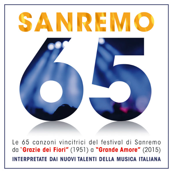 Compilation - Festival Di Sanremo (65 Canzoni Vincitrici Cover Dal 1951 Al 2015 Nuovi Tal Cd 8028980639524