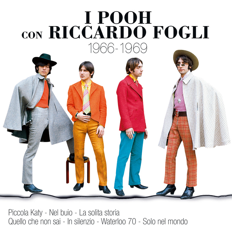 Pooh Con Riccardo Fogli - 1966-1969 Cd 8028980652226