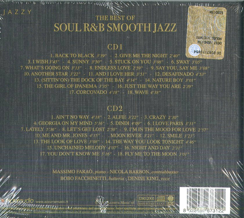 Compilation - The Best Of Soul R&B Smooth Jazz Cd 8028980673122