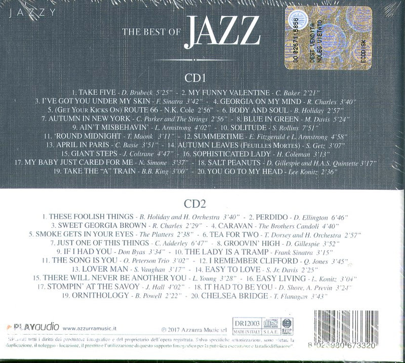 Compilation - The Best Of Jazz CD 8028980673320