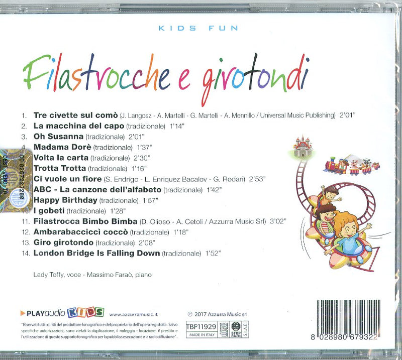 Compilation - Filastrocche E Girotondi Cd 8028980679322