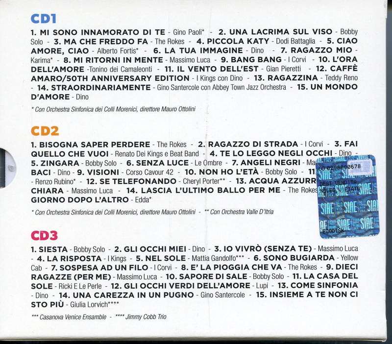 Compilation - Anni 60 - Solo Grandi Successi (Box 3Cd) Cd 8028980733123