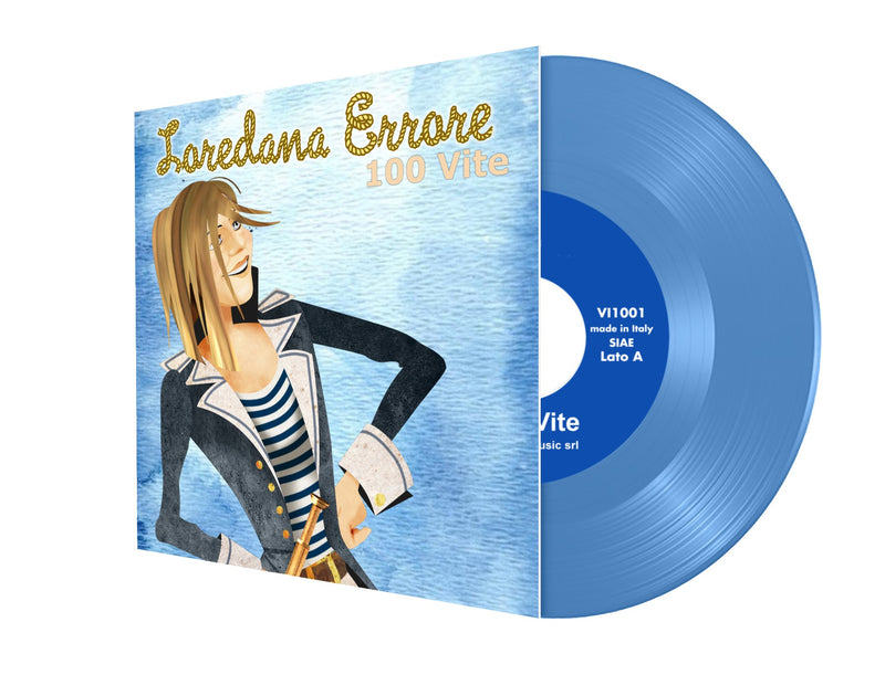 Errore Loredana - 100 Vite (7") Vinile LP - Vinyl record 8028980815928