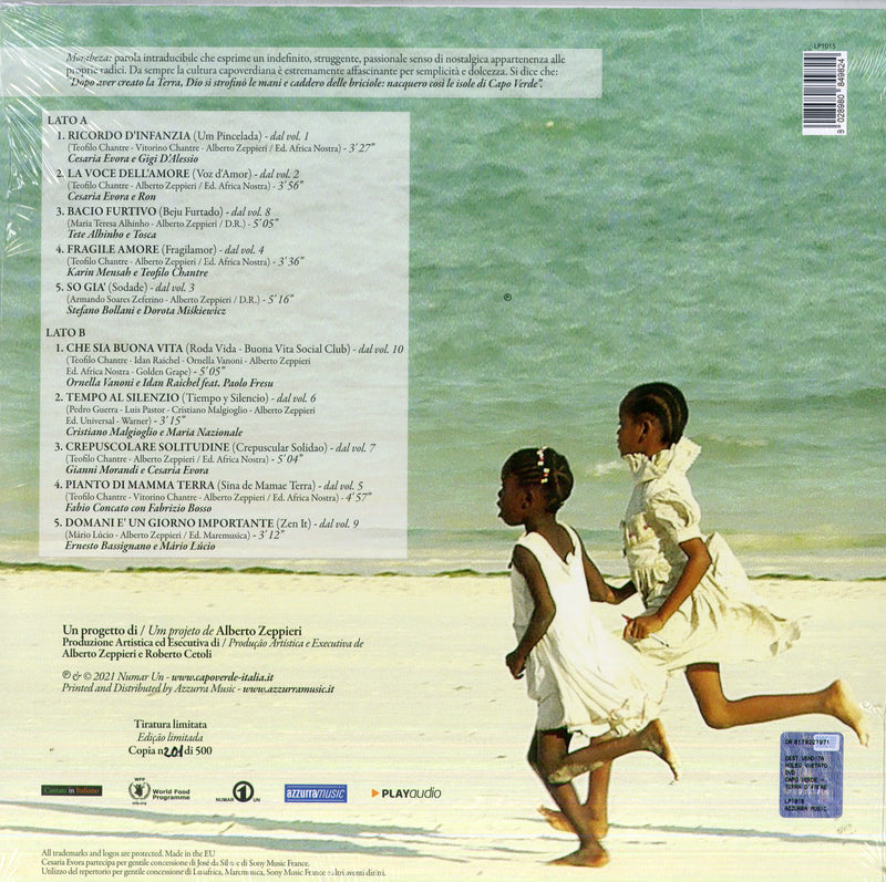 Compilation - Tributo Cesaria Evora Capo Verde Terra D'Amore 1941-2011 (180 Gr.) Lp 8028980849824