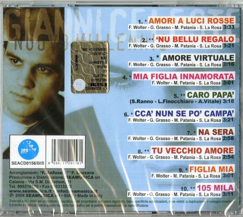 Celeste Gianni - Nuovo Millennio Cd 8030211201561