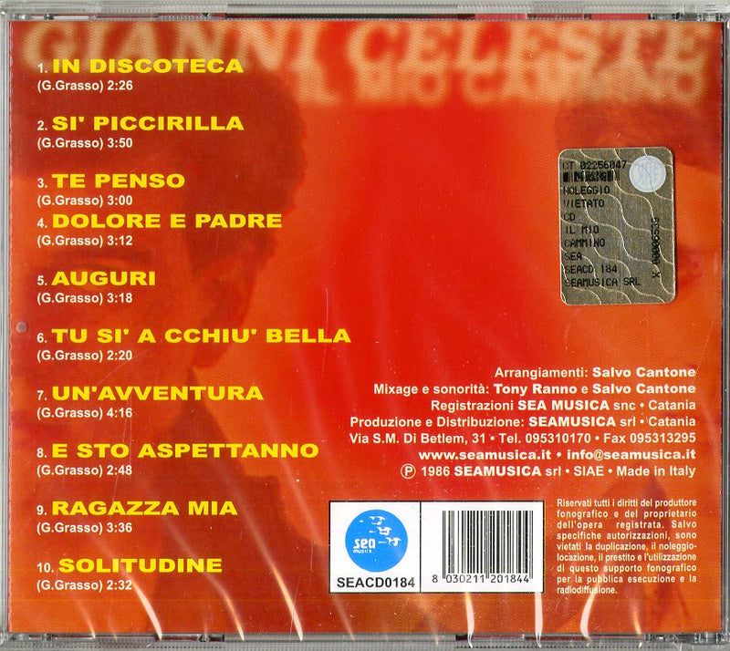 Celeste Gianni - Il Mio Cammino Cd 8030211201844