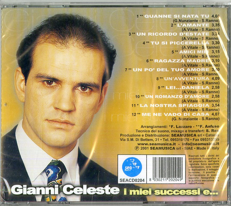 Celeste Gianni - I Miei Successi E... Cd 8030211202049