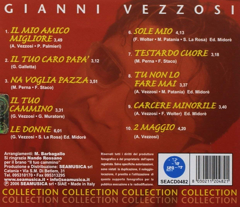 Vezzosi Gianni - Collection Vol.4 Cd 8030211204821