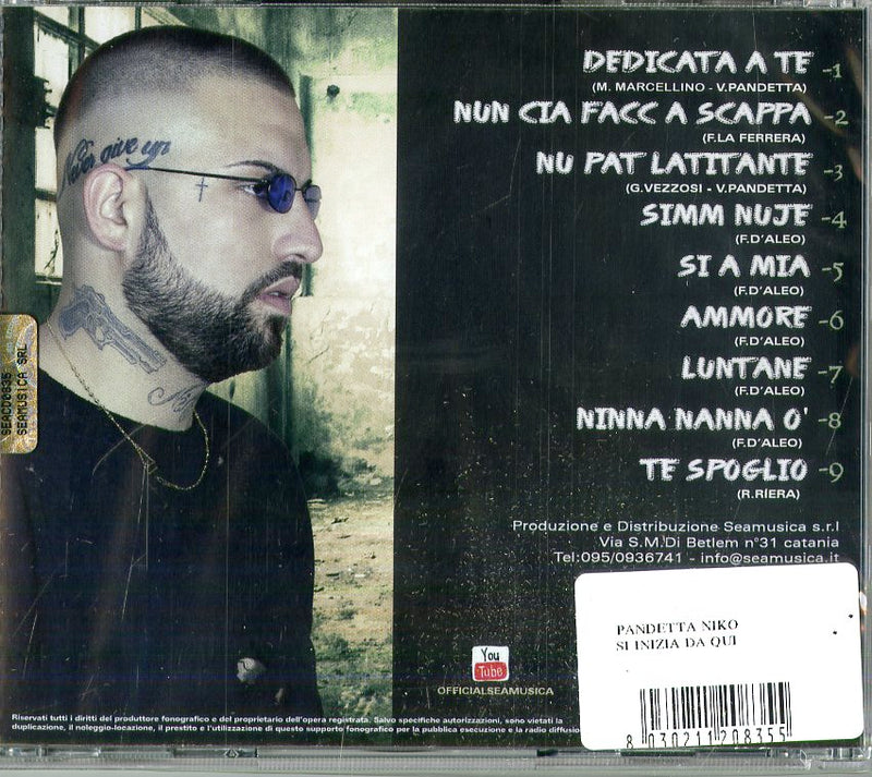 Pandetta Niko - Si Inizia Da Qui Cd 8030211208355