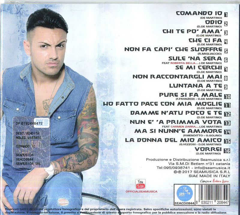 De Martino Daniele - Comando Io Cd 8030211208447