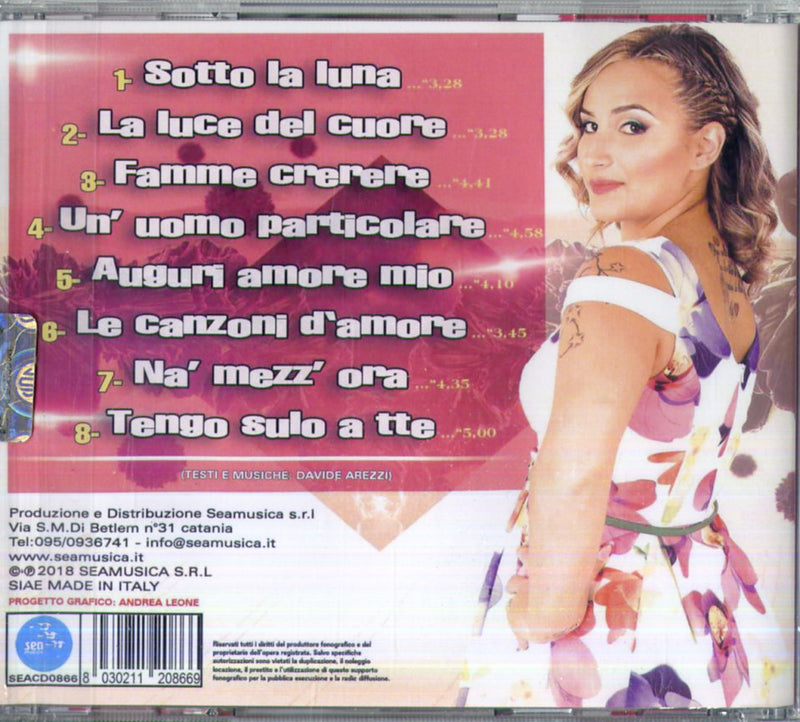 Sarah - Le Canzoni D'Amore Cd 8030211208669