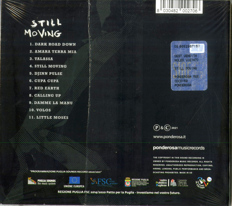 Adams Justin & Durante Mauro - Still Moving Cd 8030482002706