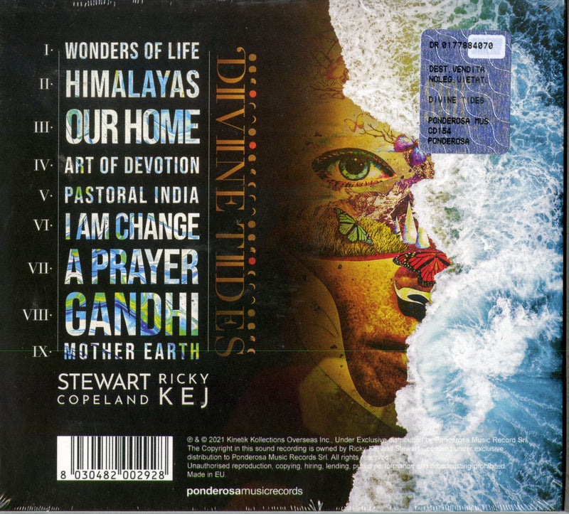Copeland Stewart & Kej Ricky - Divine Tides (Digipack) Cd 8030482002928