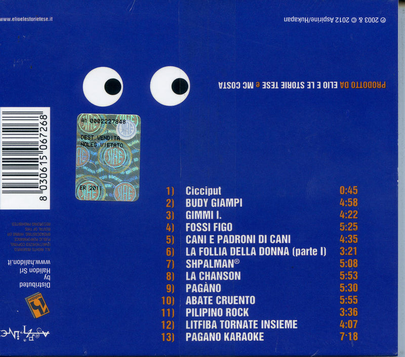 Elio E Le Storie Tese - Cicciput Cd 8030615067268