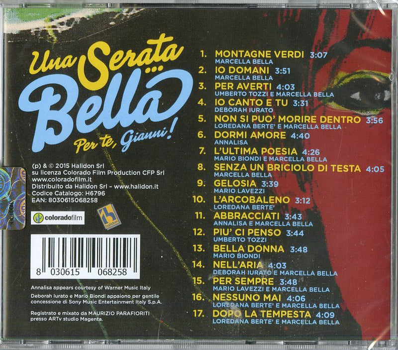 Compilation - Una Serata Bella...Per Te Gianni CD 8030615068258