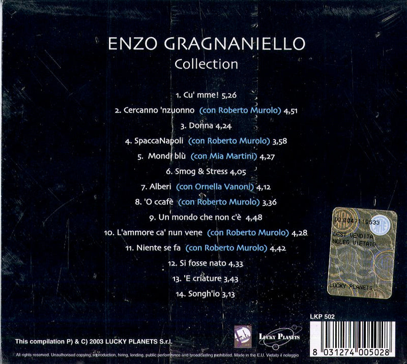 Gragnaniello Enzo - Collection Cd 8031274005028