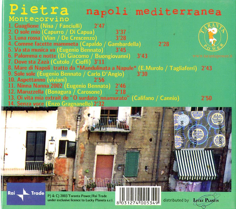 Montecorvino Pietra - Napoli Mediterranea Cd 8031274005349