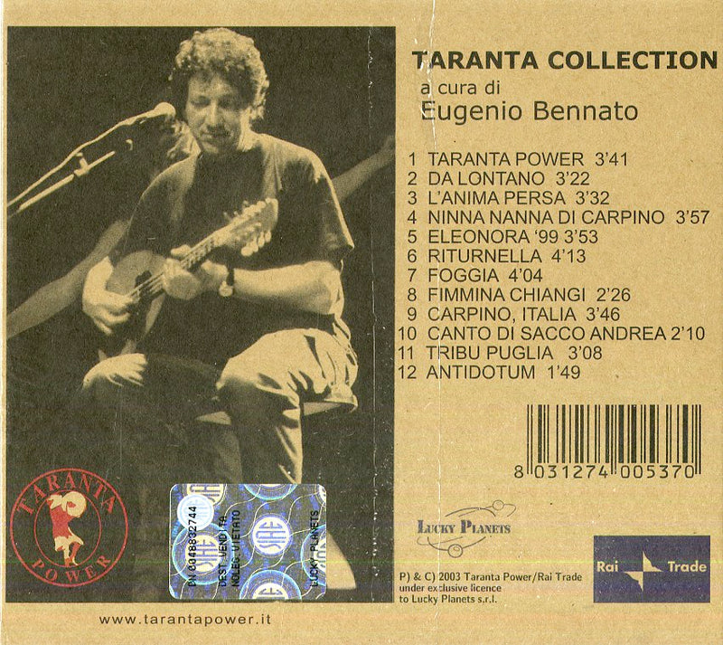 Bennato Eugenio - Taranta Power Cd 8031274005370