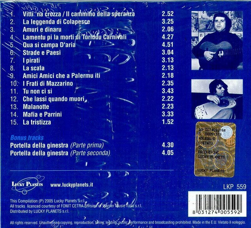 Profazio Otello - Collection Cd 8031274005592