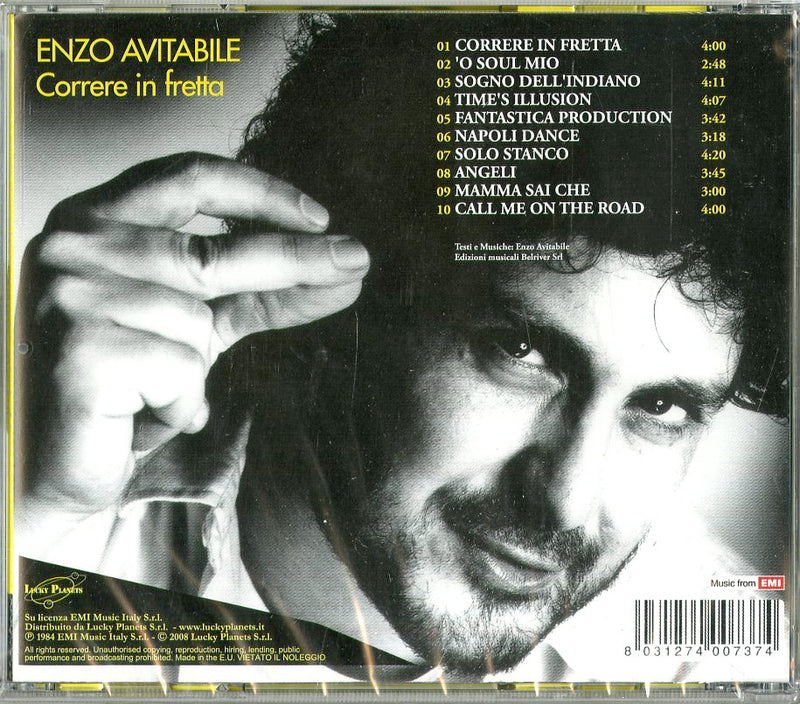 Avitabile Enzo - Correre In Fretta Cd 8031274007374