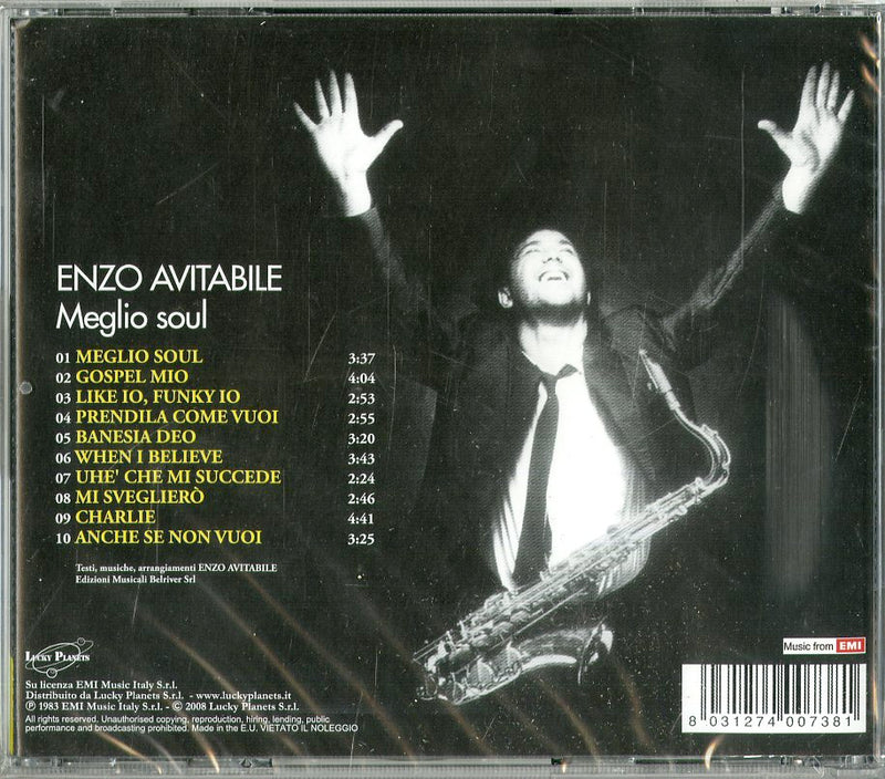 Avitabile Enzo - Meglio Soul Cd 8031274007381