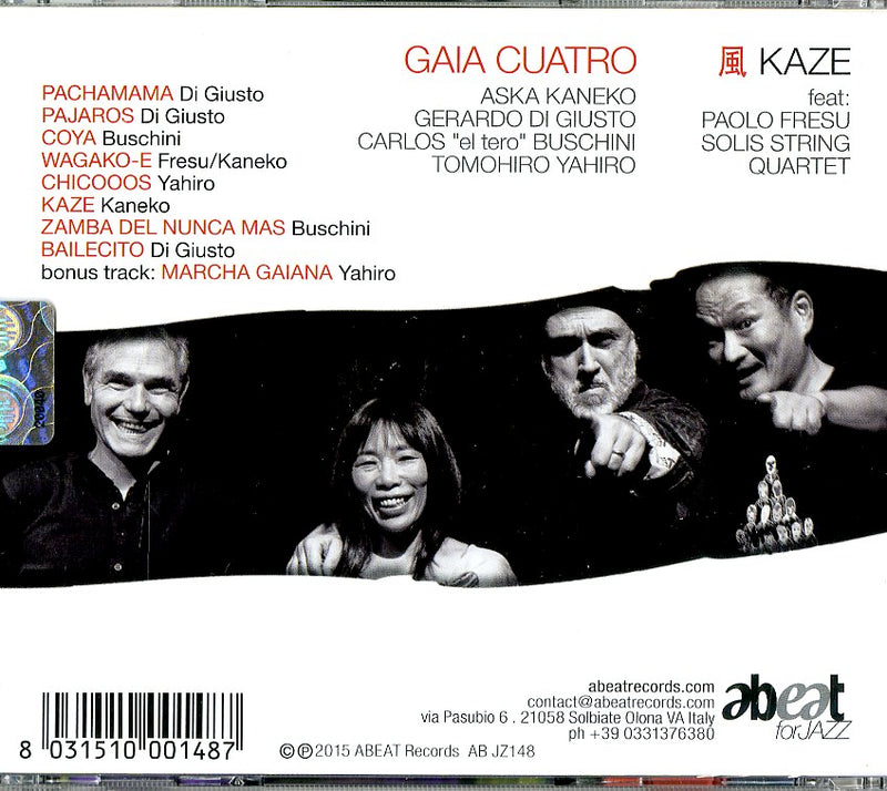 Cuatro Gaia - Kaze Cd 8031510001487