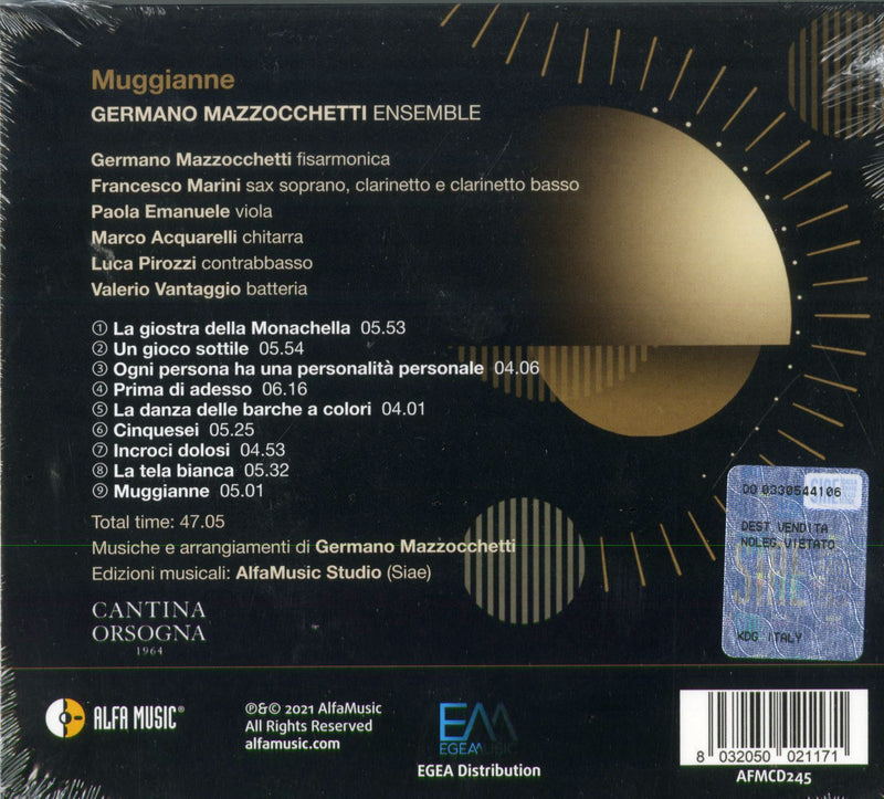 Mazzocchetti Germano - Muggianne Cd 8032050021171