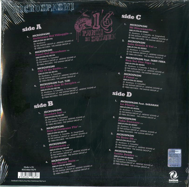 Microspasmi - 16 Punti Di Sutura Lp 8032484196797