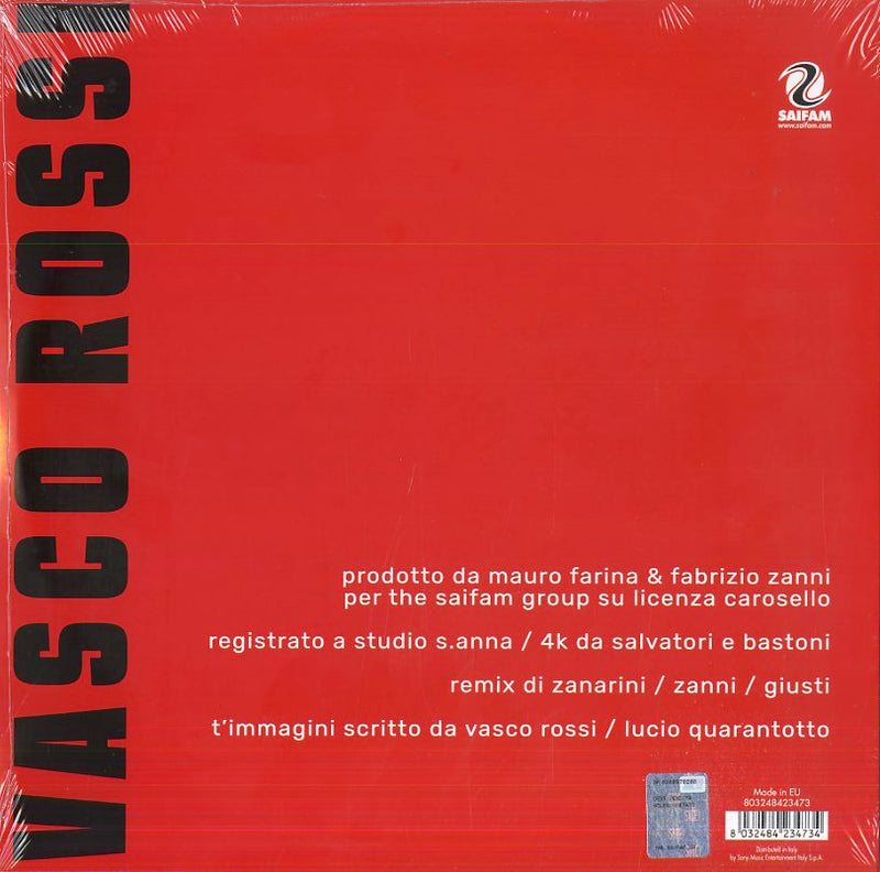 Rossi Vasco - T'Immagini (12" Remix 2019 By Luca Zanarini) Lp 8032484234734