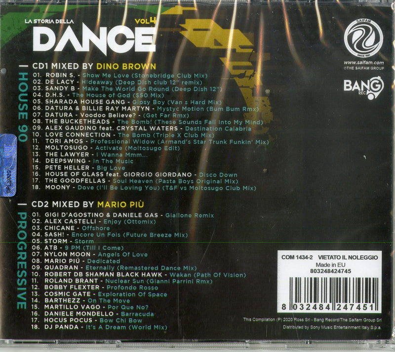 Compilation - La Storia Della Dance Vol.4 CD 8032484247451