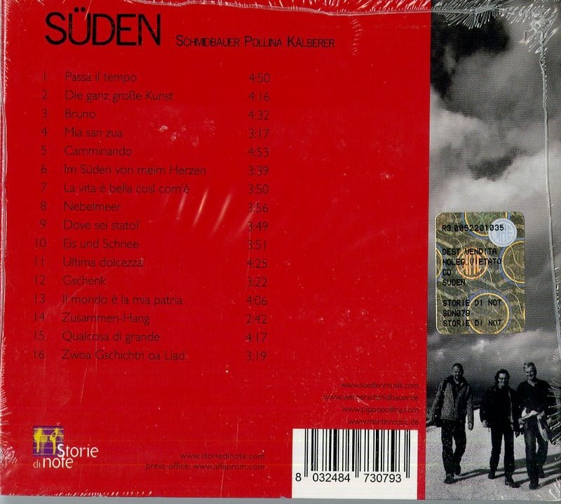 Pollina Pippo - Suden Cd 8032484730793