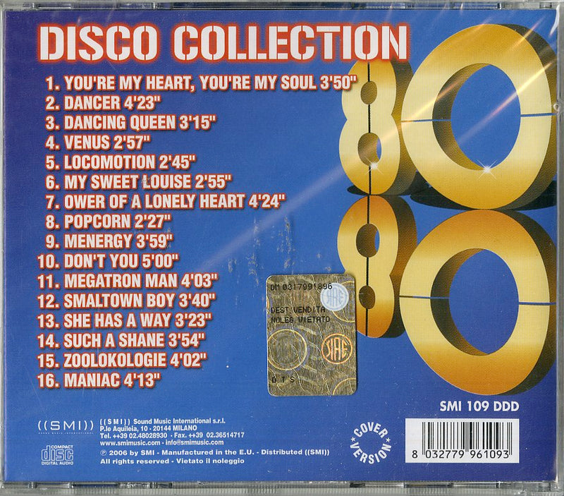 Compilation - Disco Collection 80 The Best Dance Cd 8032779961093