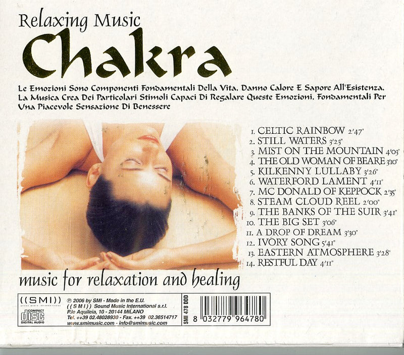 Compilation - Relaxing Music, Chakra Cd 8032779964780