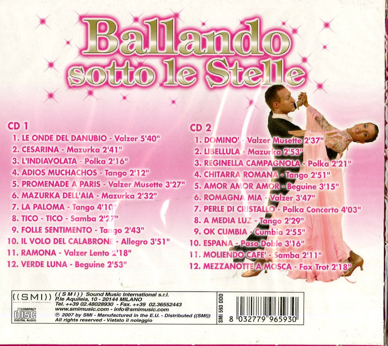 Compilation - Ballando Sotto Le Stelle (2Cd Rosa) Cd 8032779965930