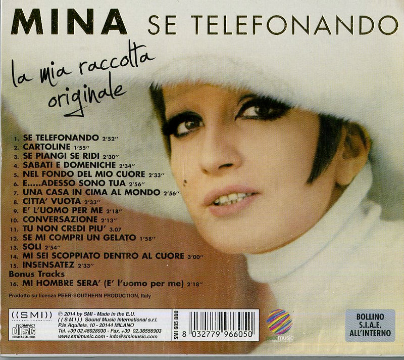 Mina - Se Telefonando (Bonus Tracks Mi Hombre) Cd 8032779966050