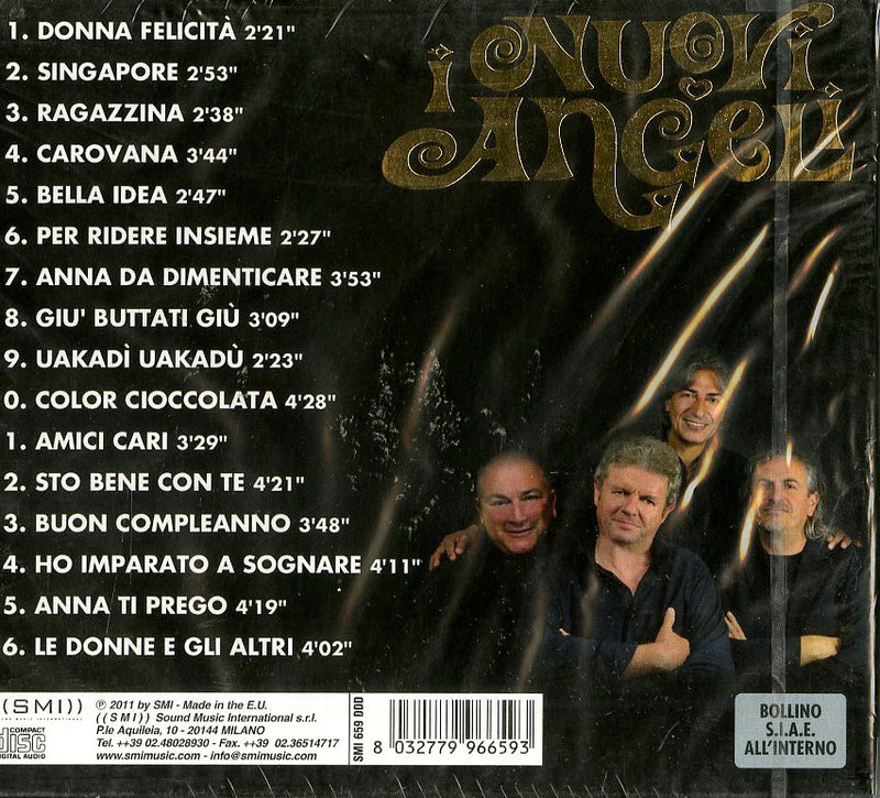 Nuovi Angeli I - Donna Felicita', Singapore E Molte Altre... Cd 8032779966593