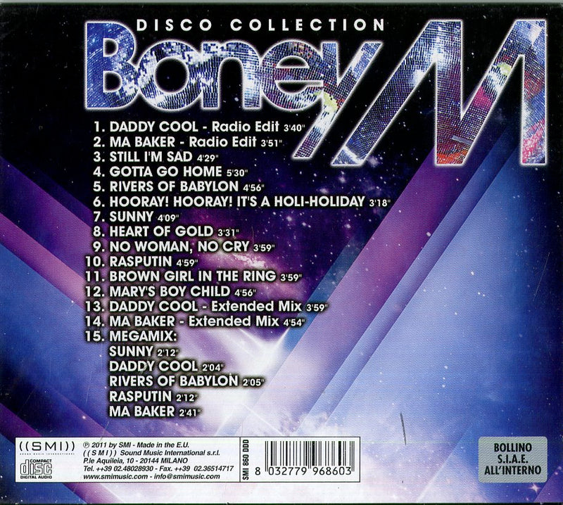 Boney M. - Disco Collection Cd 8032779968603