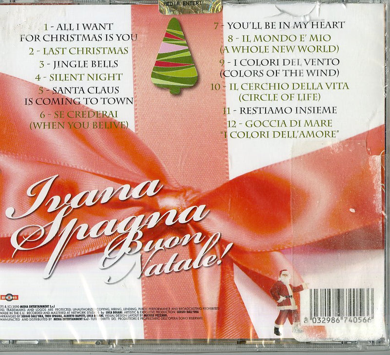 Spagna Ivana - Buon Natale Cd 8032986740566